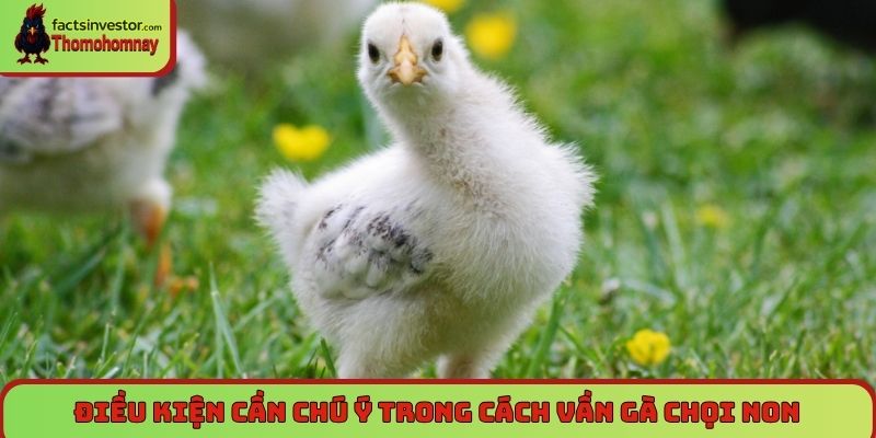 Tuyệt chiêu cách vần gà chọi non thành chiến kê lỳ đòn 5 Điều kiện cần chú ý trong cách vần gà chọi non